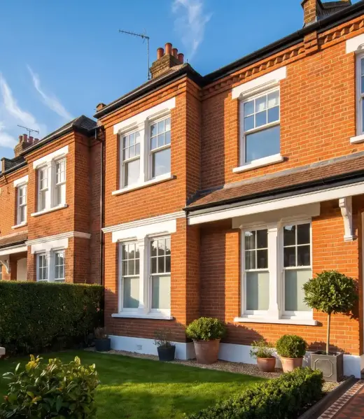 Renovated Victorian terrace house exterior by RJS Innovative Building