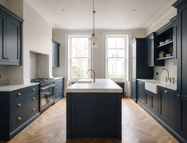 Bespoke kitchen installation by RJS Innovative Building